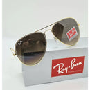 Óculos Aviador em Lentes de Cristal + BRINDE - Case em Couro Sintético