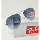 Óculos Aviador em Lentes de Cristal + BRINDE - Case em Couro Sintético